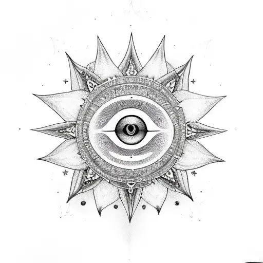 magic signs, lotus, 1111, spiritual, spiritual signs, krystall, diamond, heart, solstice sign, flower, third eye, stars, tattoo design idea