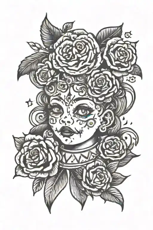 childhood trauma tattoo design idea