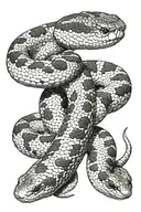 rattlesnake tattoo design idea