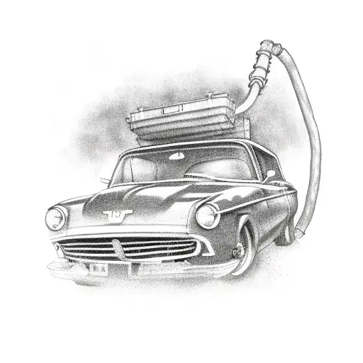 Car Mechanics tattoo design idea
