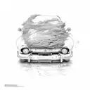 Car Shit tattoo design idea