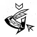medieval gravure tattoo design idea