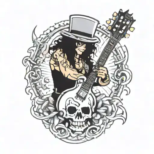 slash tattoo design idea