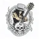 slash tattoo design idea