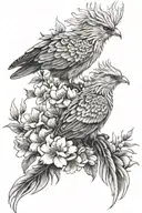 daughter mother Azaleas phoenix  tattoo design idea