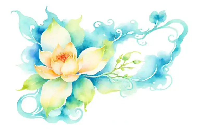 buddhist concept of impermanence tattoo design idea