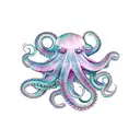 octopus hug tattoo design idea