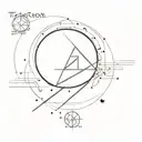 tchaikovsky and dark side of the moon   tattoo design idea