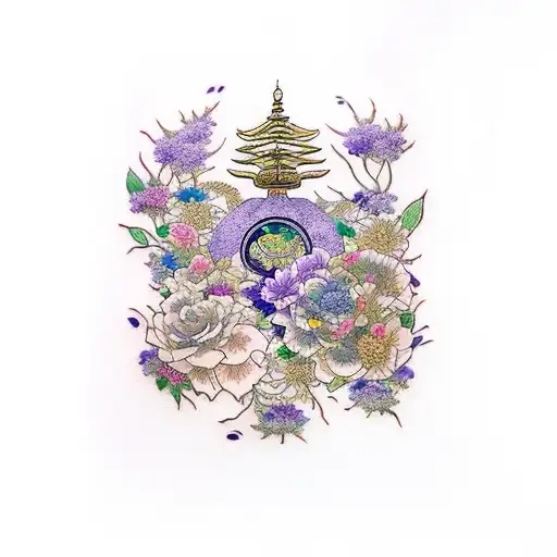 violet evergarden tattoo design idea
