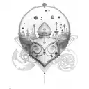 violet evergarden tattoo design idea