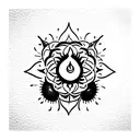 laxmi  tattoo design idea