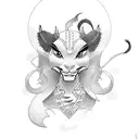 Mulan Disney tattoo design idea