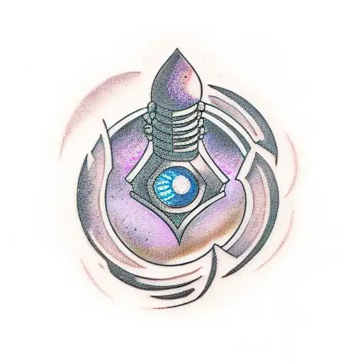 thanos infinity stones tattoo design idea
