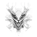 Cyber Sigilism tattoo design idea