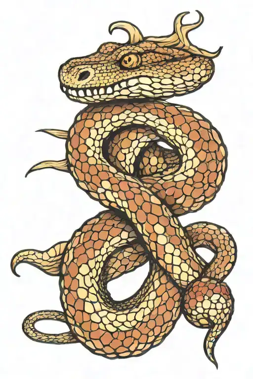 snake libertarian dont tread on me tattoo design idea