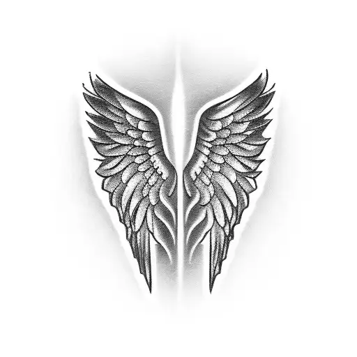 Tribal Angel Wings With The Date September 11 Tattoo Idea   C1e35000 54af 4faf 926d 7913184ab6cc 0.webp