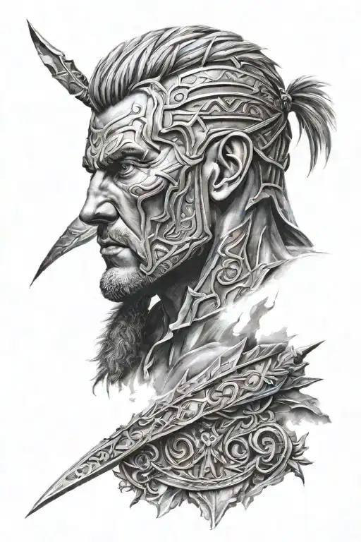 spartacus full sleeve tattoo tattoo design idea