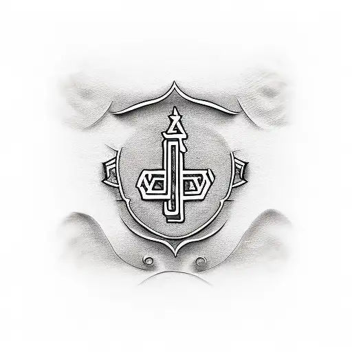 jewish rabbi tattoo design idea