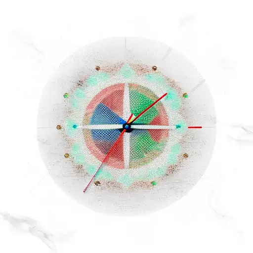 timeless clock tattoo design idea