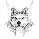 lobo tattoo design idea
