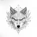 lobo tattoo design idea