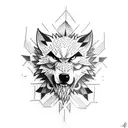 lobo tattoo design idea