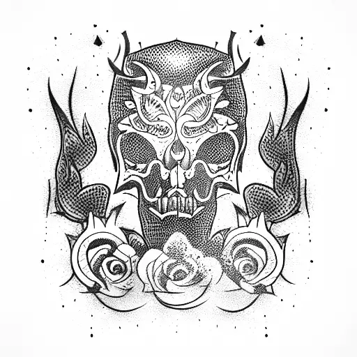 casual hooligans tattoo design idea