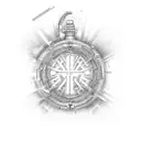 A visual representation of the phrase “It starts with the breath,” using script language. tattoo design idea