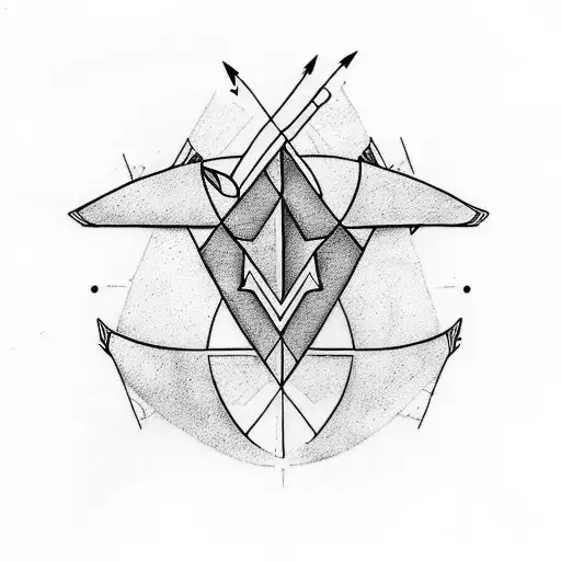Arrow tattoo design idea