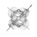 Arrow tattoo design idea