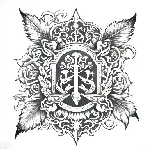 serbian C's tattoo design idea