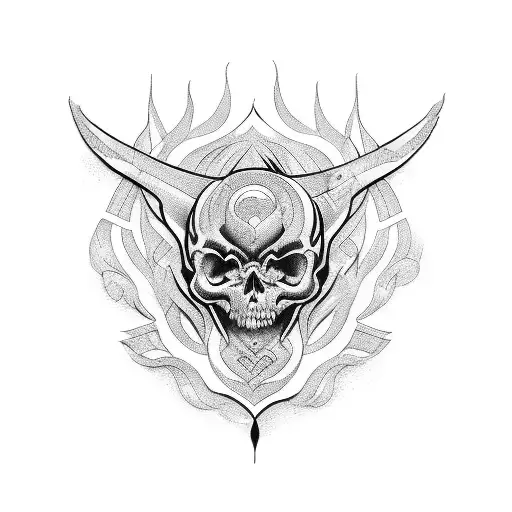 Cult tattoo design idea