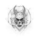 Cult tattoo design idea