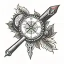 #30,darts,baseball tattoo design idea