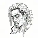 don toliver inspired tattoo design idea