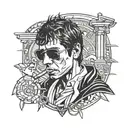 tony Montana tattoo design idea
