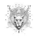 amor tattoo design idea