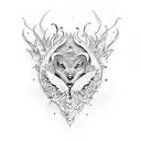 amor tattoo design idea