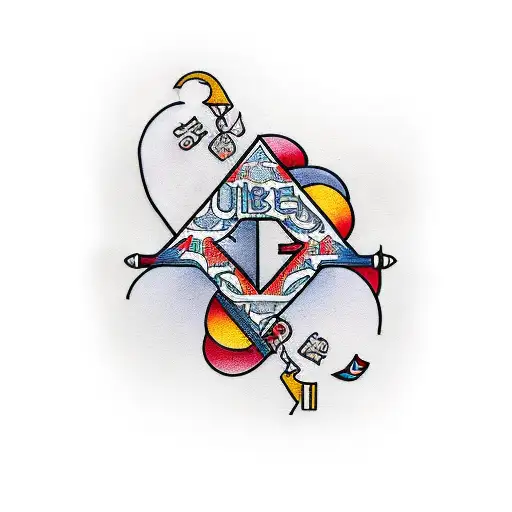 Self Made in big letters and then I built this in smaller letters tattoo design idea