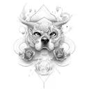 RIP ROY BOY tattoo design idea