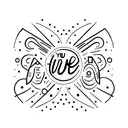 You are enough tattoo design idea