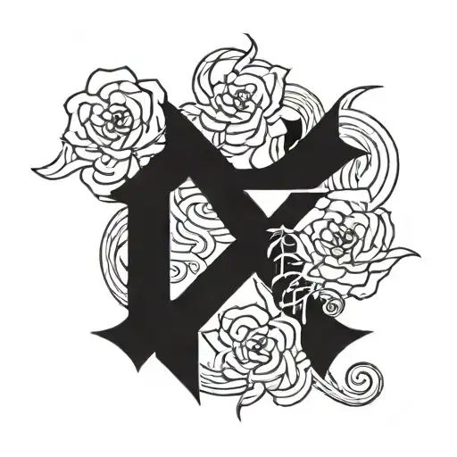 kanji symbol tattoo design idea