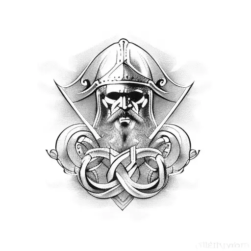 viking traditional tattoo design idea