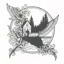 come back home to Poland design ideas tattoo design idea
