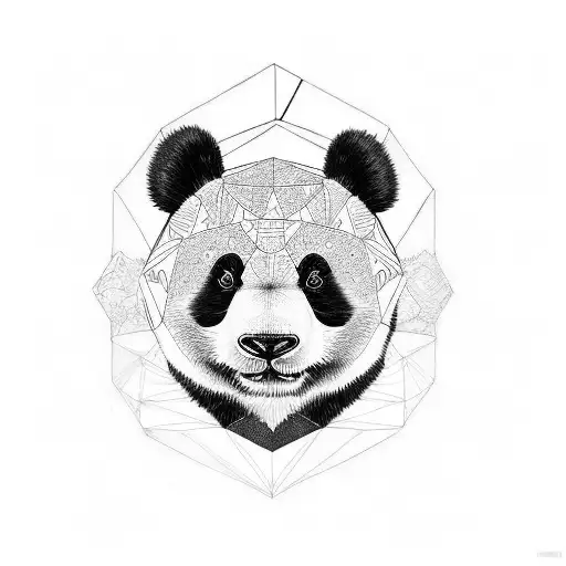 Panda tattoo by Mo Ganji | Post 31238