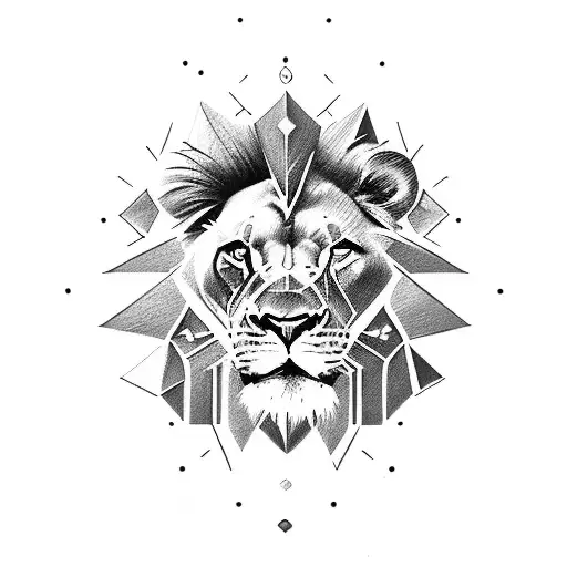 super hero dad advocates lion tattoo design idea