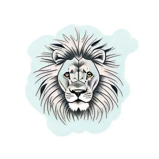 super hero dad advocates lion tattoo design idea