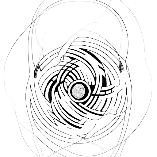 combining mac millers albums swimming and circles  tattoo design idea