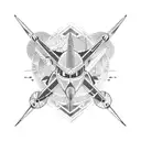 aviation tattoo design idea