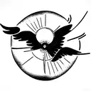 icarus  and the sun tattoo design idea